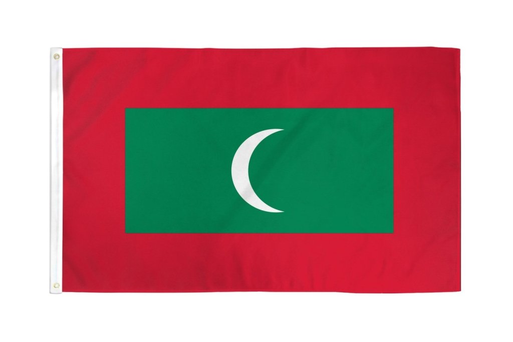 Maldives Flag 2x3ft Poly - Flags Importer