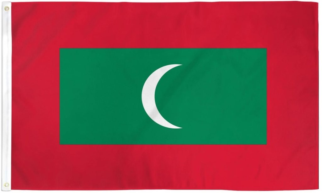 Maldives Flag 2x3ft Poly - Flags Importer