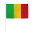 Mali 12x18in Stick Flag - Flags Importer