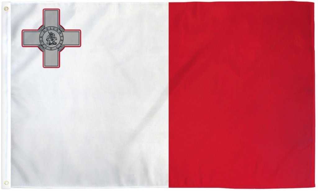 Malta Flag 3x5ft Poly - Flags Importer