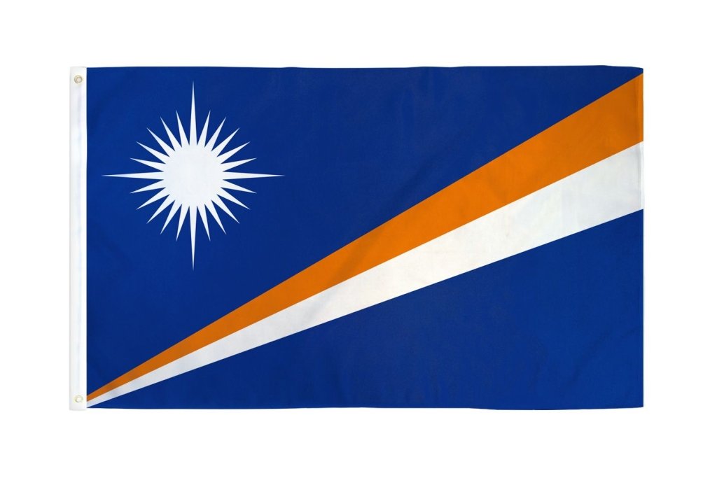 Marshall Islands Flag 2x3ft Poly - Flags Importer