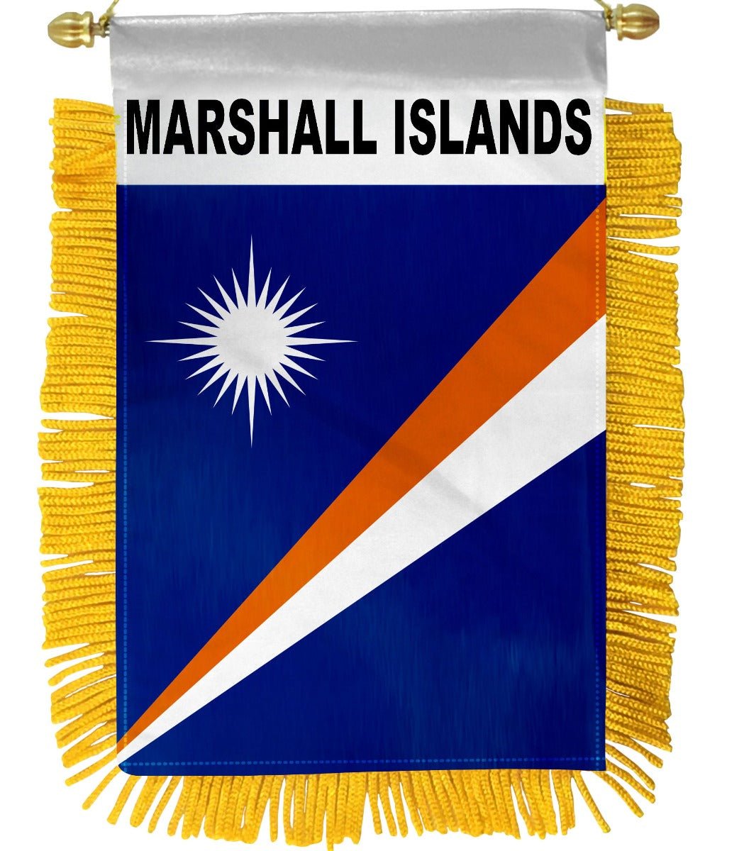 Marshall Islands Mini Banner - Flags Importer