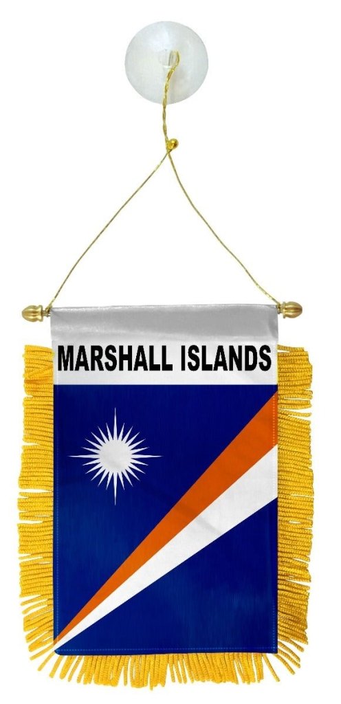 Marshall Islands Mini Banner - Flags Importer