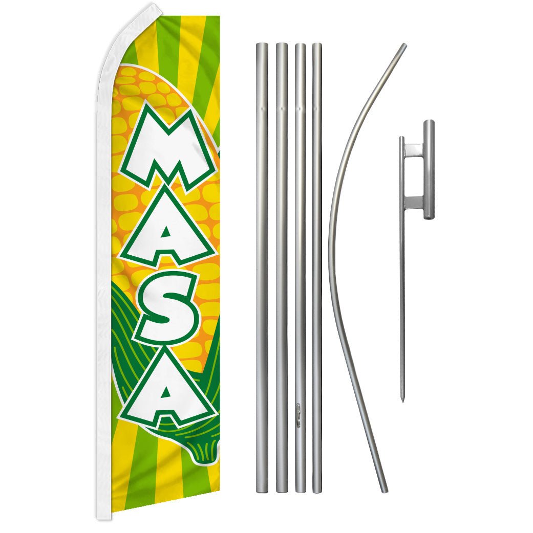 Masa Super Flag & Pole Kit - Flags Importer