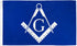 Masonic Flag (Blue & White) Flag 3x5ft Poly - Flags Importer