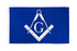 Masonic Flag (Blue & White) Flag 3x5ft Poly - Flags Importer