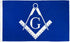 Masonic Flag (Blue & White) Flag 3x5ft Poly - Flags Importer