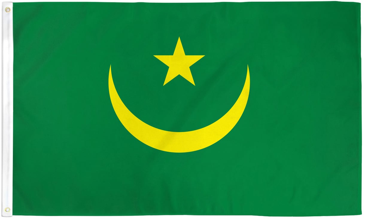 Mauritania (1959) Flag 2x3ft Poly - Flags Importer