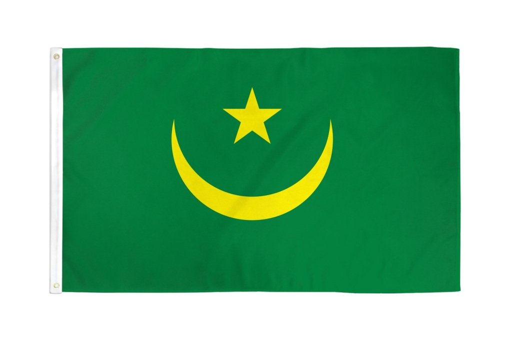 Mauritania (1959) Flag 2x3ft Poly - Flags Importer