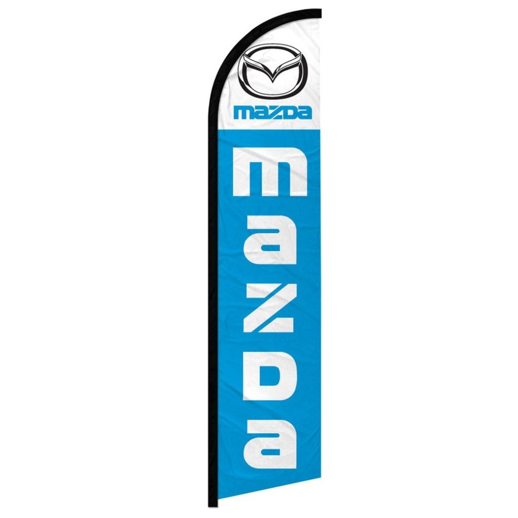 Mazda Windless Banner Flag - Flags Importer