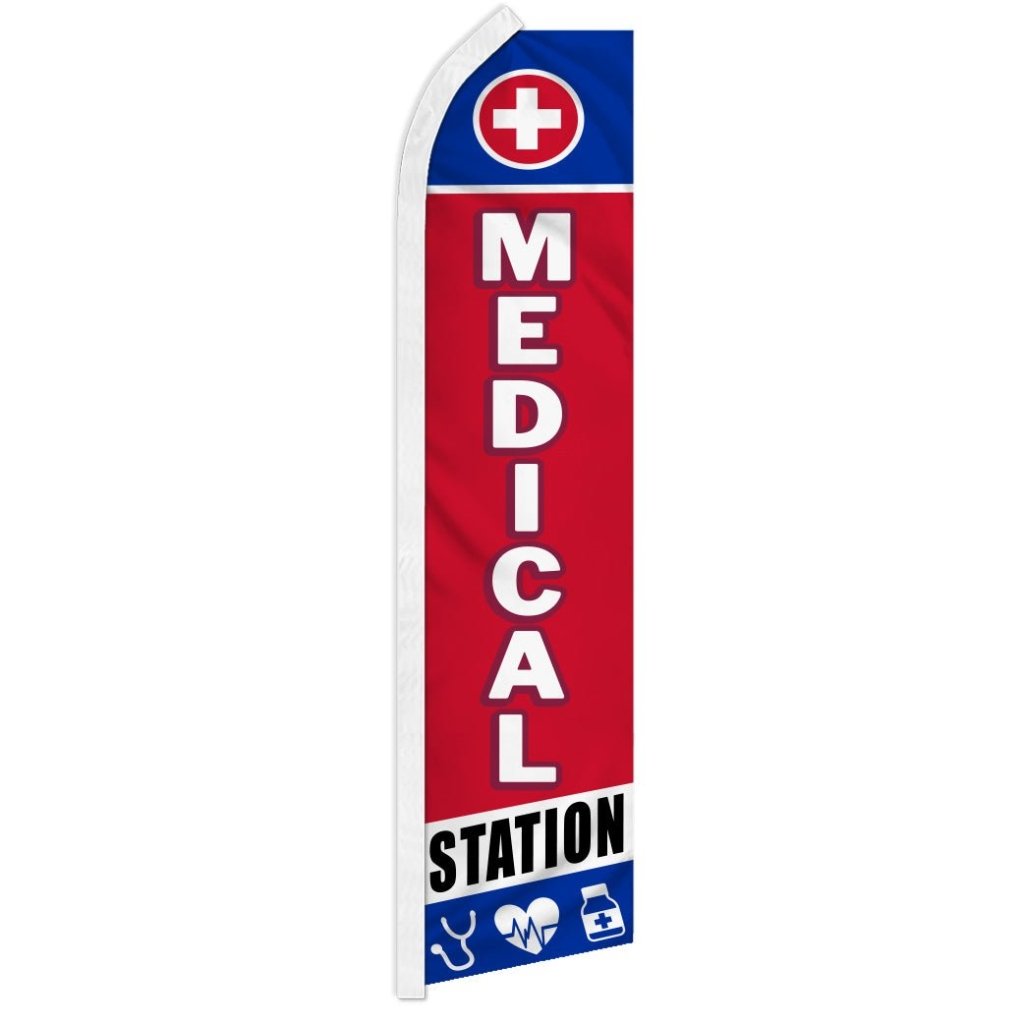 Medical Station Super Flag - Flags Importer