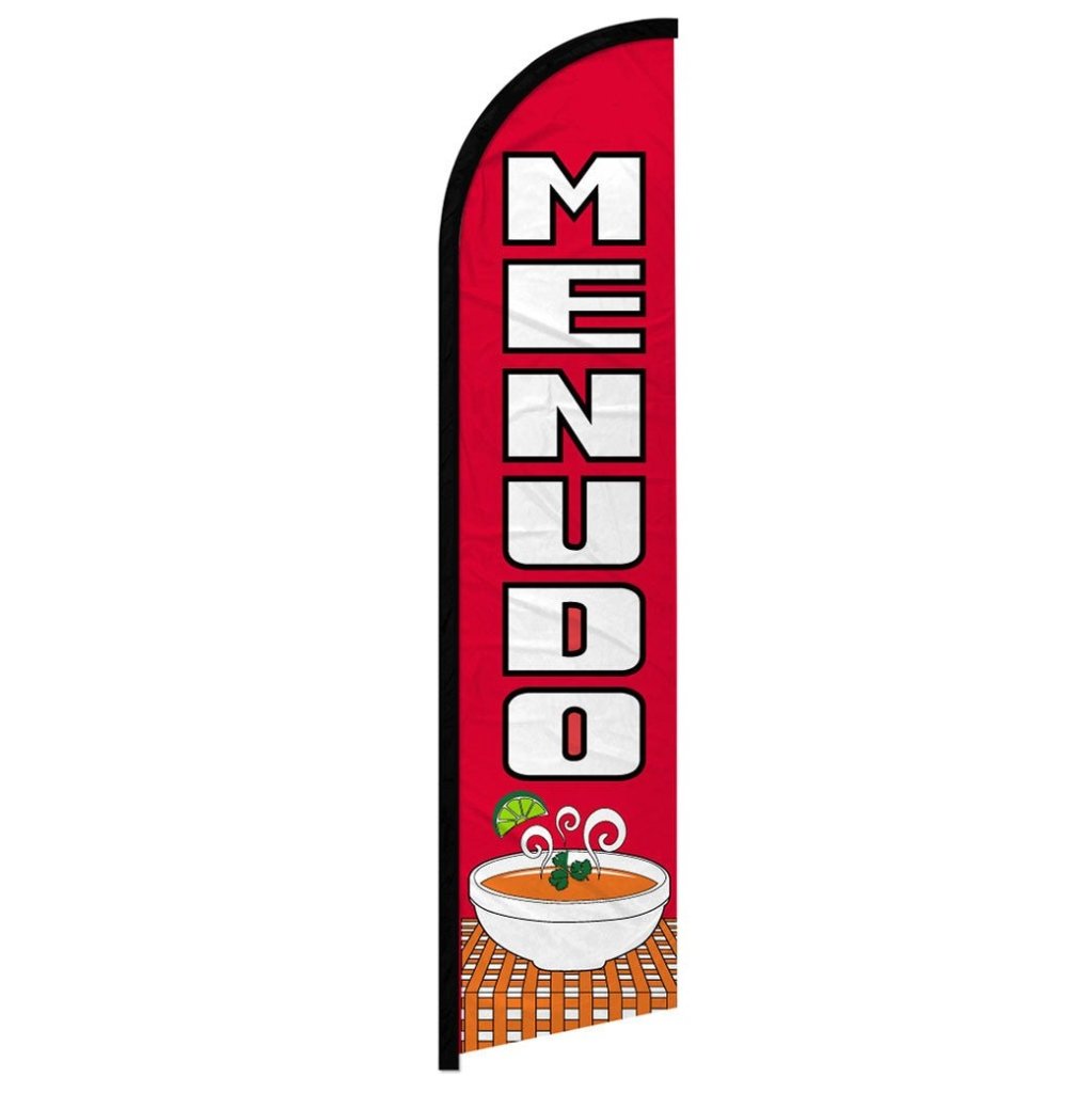 Menudo Windless Banner Flag - Flags Importer