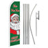 Merry Christmas (HoHoHo) Super Flag & Pole Kit - Flags Importer