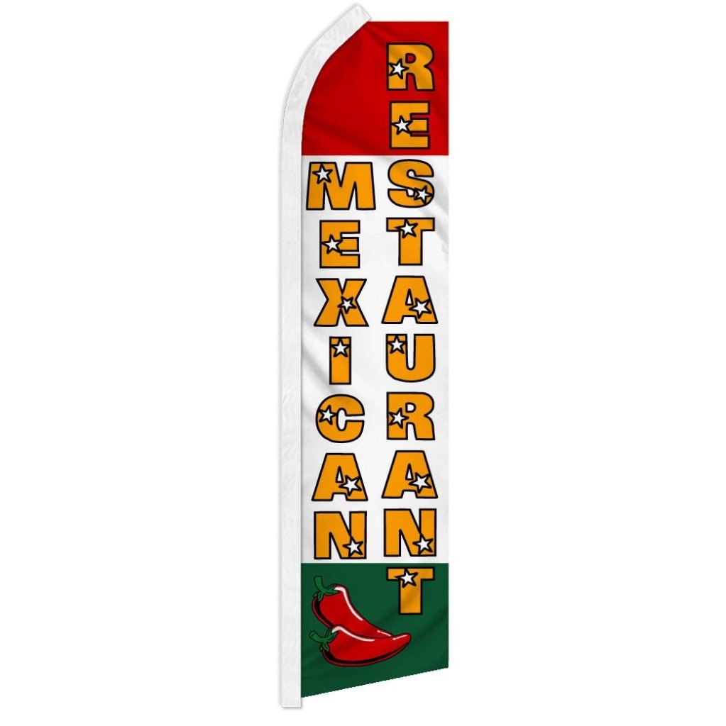 Mexican Restaurant Super Flag - Flags Importer