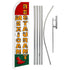 Mexican Restaurant Super Flag & Pole Kit - Flags Importer