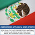 Mexico Embroidered Flag 3x5ft - Flags Importer