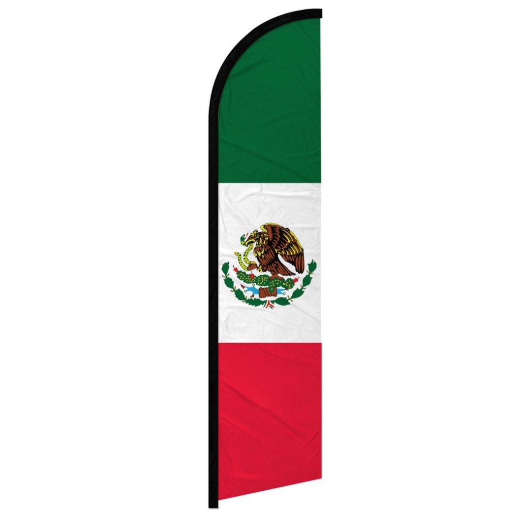 Mexico Windless Banner Flag - Flags Importer