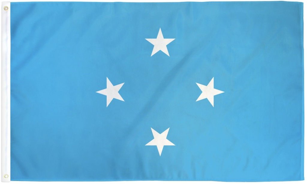 Micronesia Flag 2x3ft Poly - Flags Importer