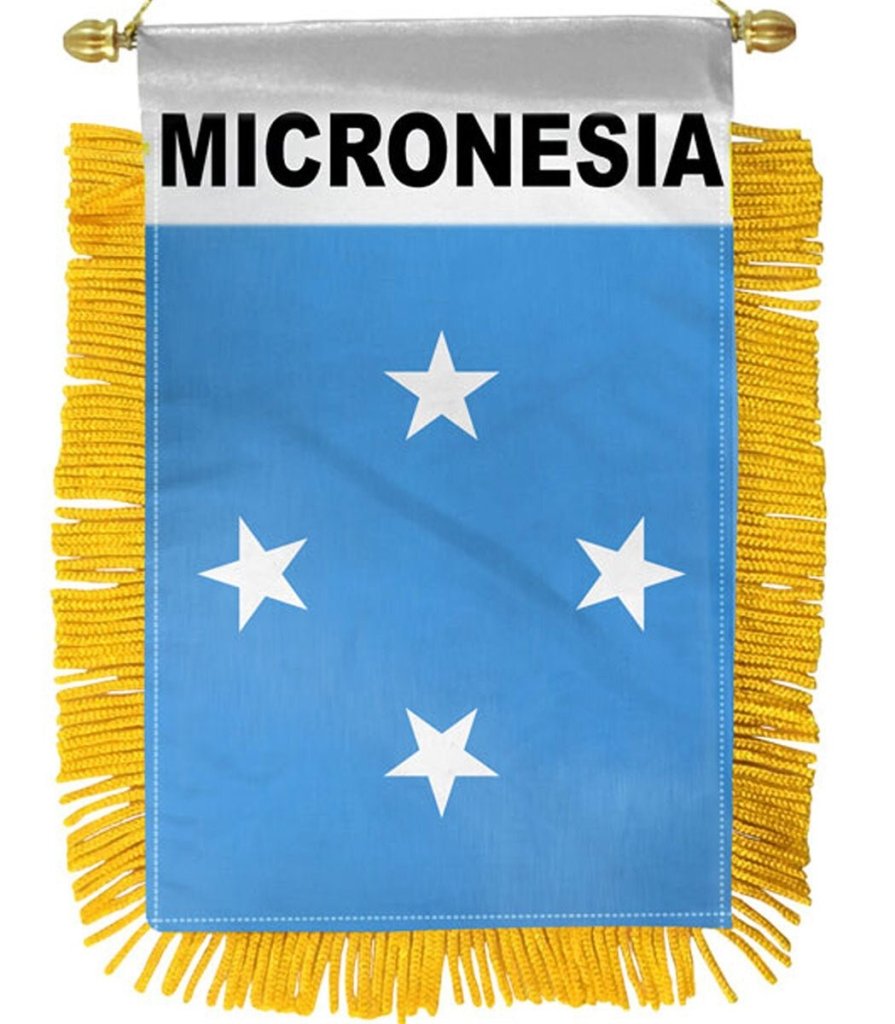 Micronesia Mini Banner - Flags Importer