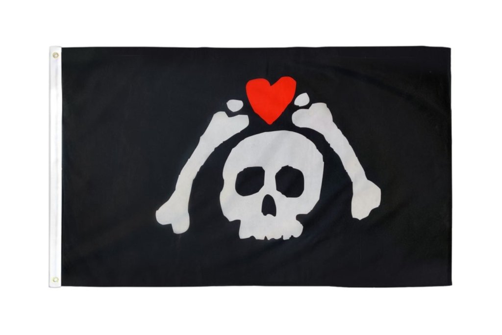 Microprose Pirates Flag 3x5ft Poly - Flags Importer