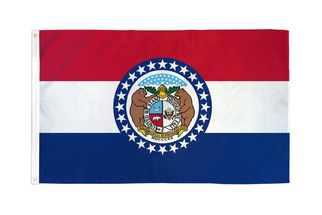 Missouri Flag 2x3ft Poly - Flags Importer