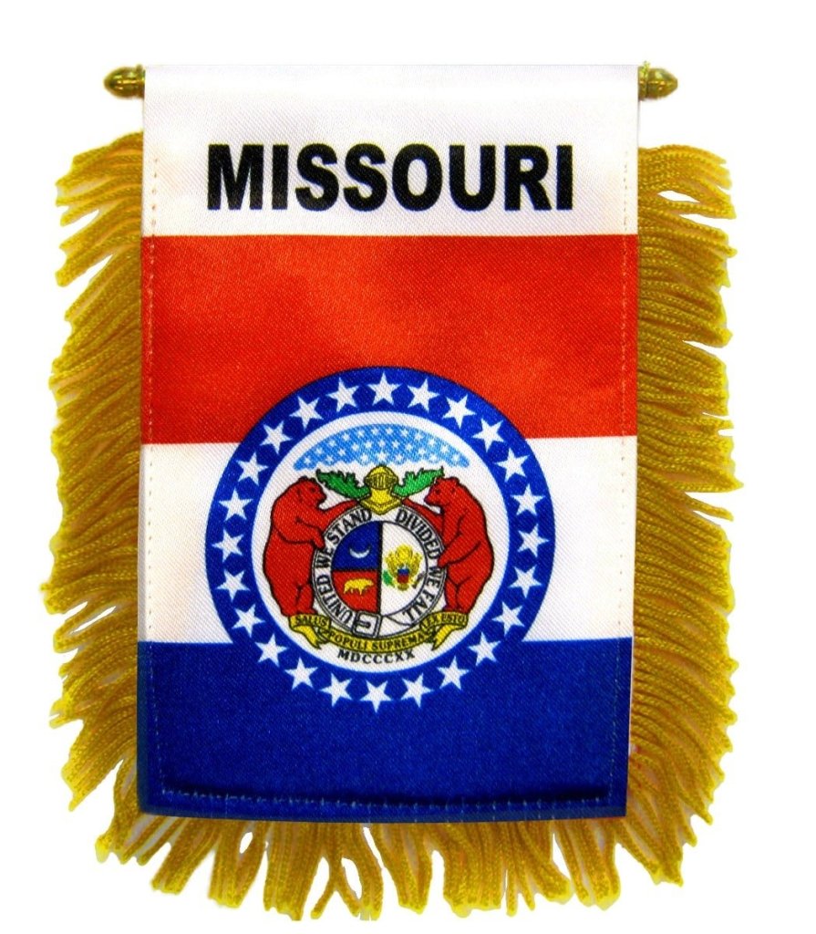 Missouri Mini Banner - Flags Importer