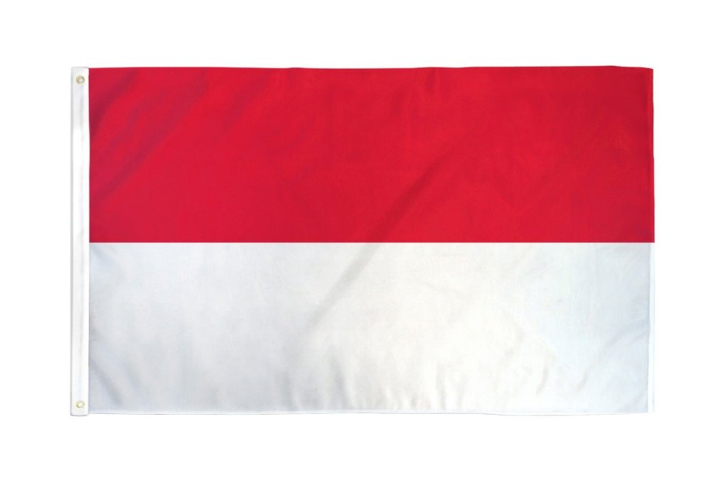 Monaco Flag 3x5ft Poly - Flags Importer