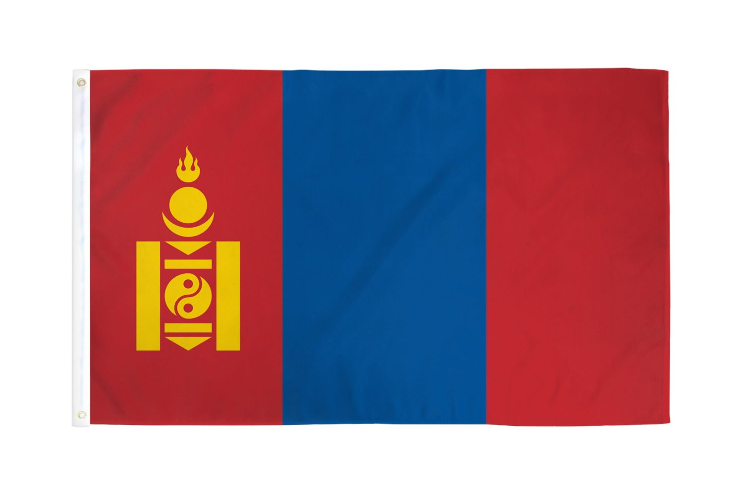 Mongolia Flag 2x3ft Poly - Flags Importer