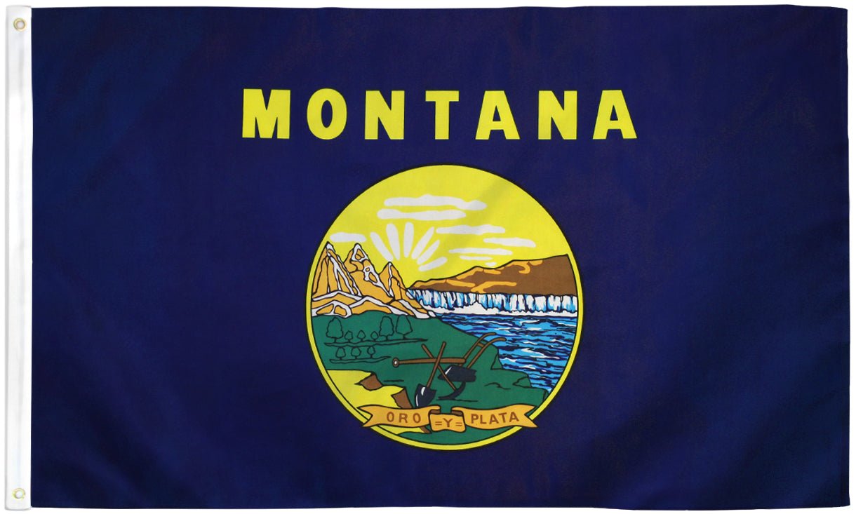 Montana Flag 2x3ft Poly - Flags Importer