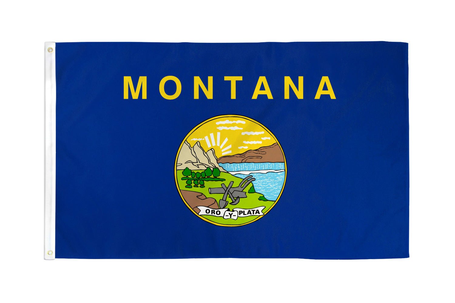 Montana Flag 3x5ft Poly - Flags Importer