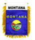 Montana Mini Banner - Flags Importer