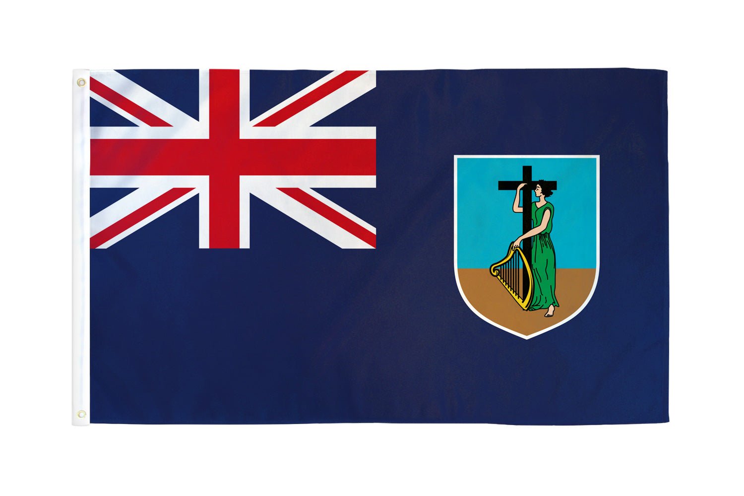 Montserrat Flag 3x5ft Poly - Flags Importer