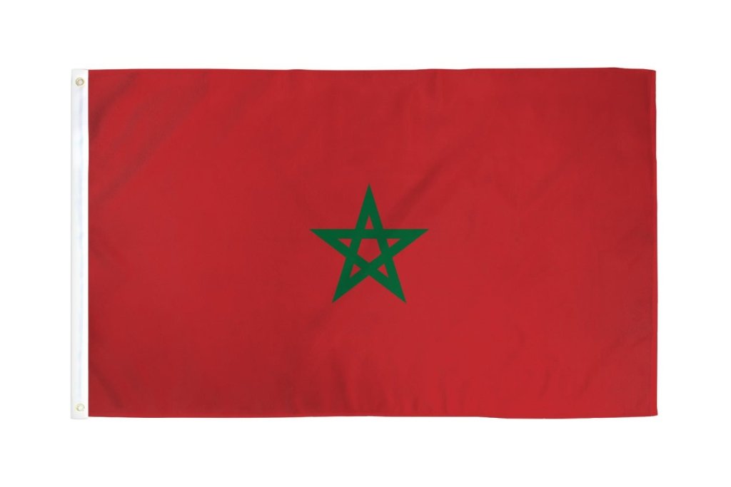 Morocco Flag 2x3ft Poly - Flags Importer