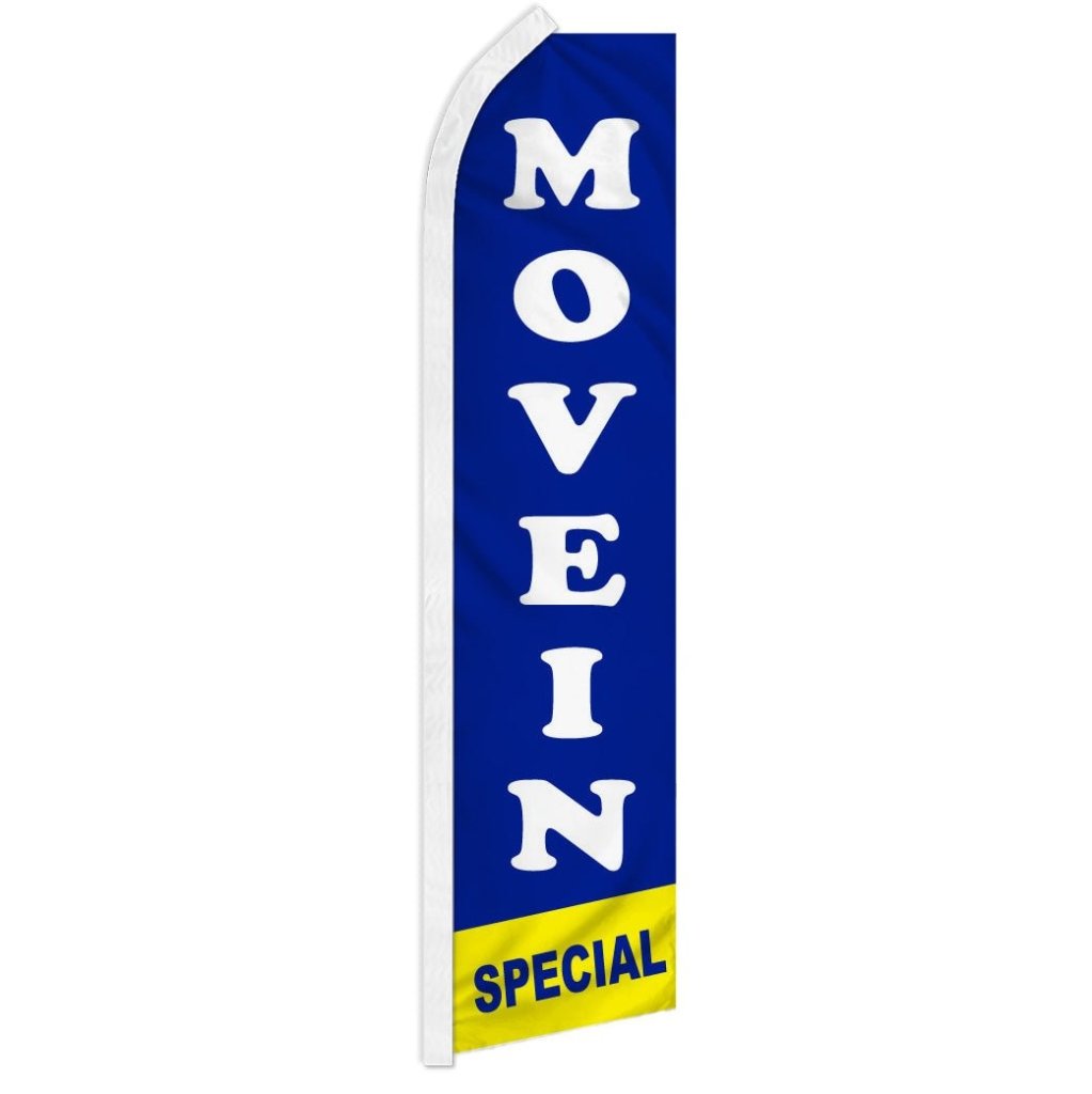 Move In Special (Blue) Super Flag - Flags Importer