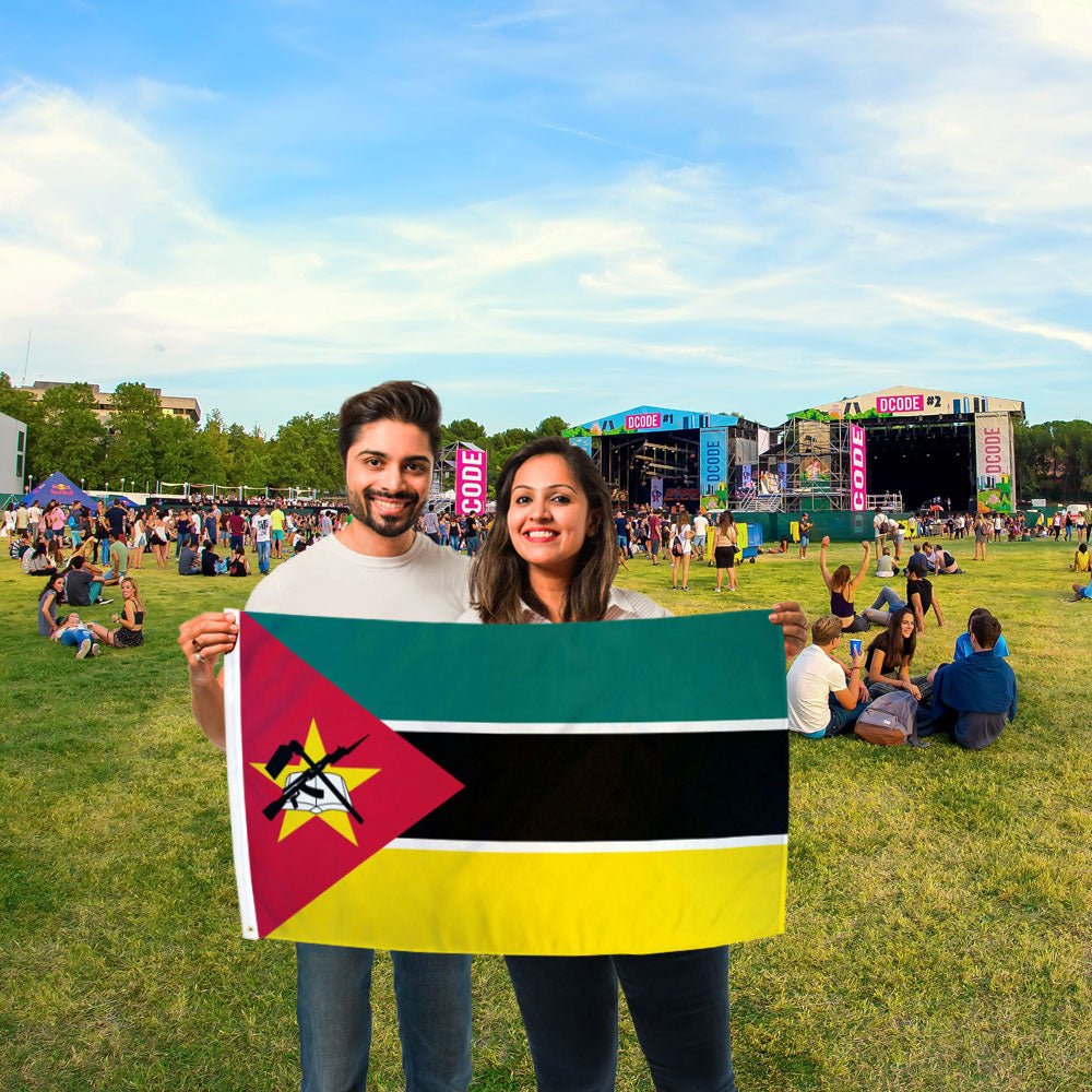 Mozambique Flag 2x3ft Poly - Flags Importer