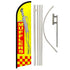 Mufflers (Man) Windless Banner Flag & Pole Kit - Flags Importer