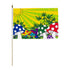 Mushroom MJ 12x18in Stick Flag - Flags Importer