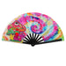 Mushroom (Tie - Dye) X - Large Hand Fan - Flags Importer