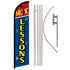 Music Lessons Windless Banner Flag & Pole Kit - Flags Importer