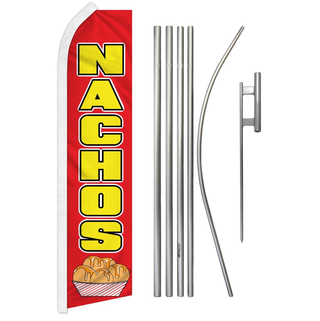 Nachos Super Flag & Pole Kit - Flags Importer