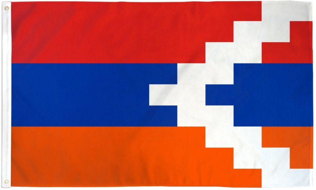 Nagorno Karabakh Flag 3x5ft Poly - Flags Importer