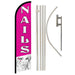 Nails Windless Banner Flag & Pole Kit - Flags Importer