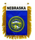 Nebraska Mini Banner - Flags Importer