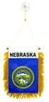 Nebraska Mini Banner - Flags Importer