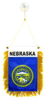 Nebraska Mini Banner - Flags Importer