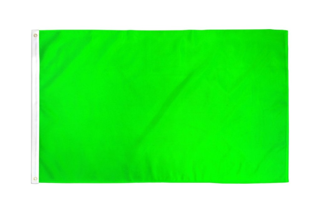 Neon Green Solid Color 2x3ft DuraFlag - Flags Importer