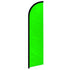 Neon Green Solid Color Windless Banner Flag - Flags Importer