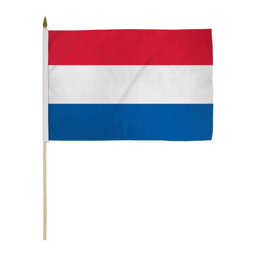 Netherlands 12x18in Stick Flag - Flags Importer