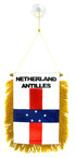 Netherlands Antilles Mini Banner - Flags Importer