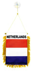 Netherlands Mini Banner - Flags Importer